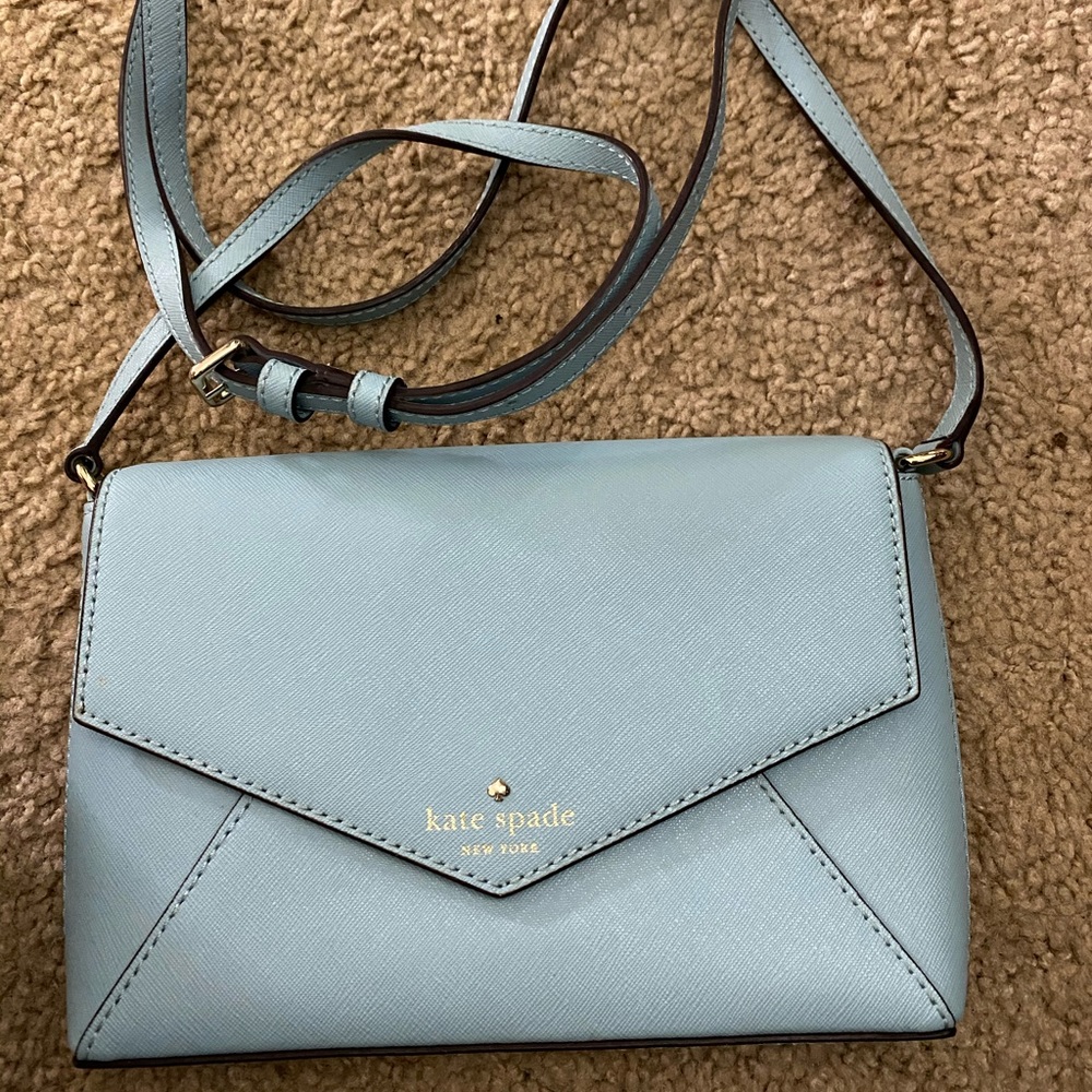 Kate spade baby blue cross body bag
